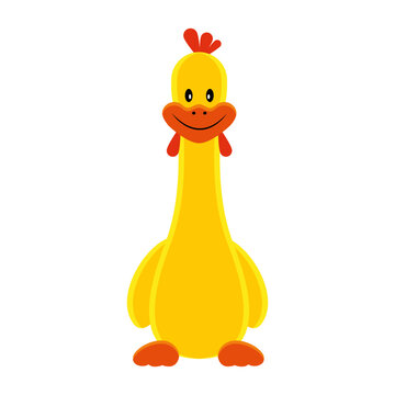 Pollo in gomma - Gioco per animai