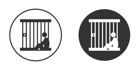 Jail icon clipart vector designs for graphic projects