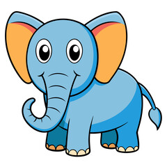 funny elephant cartoon
