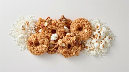 A Sweet Treat Made from Rice and Sugar, Also Called Bipang or Berondong Beras