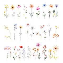 floral background with flowers