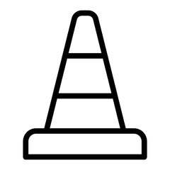 
Illustration showing black icons of building materials and everything related to construction on a white background