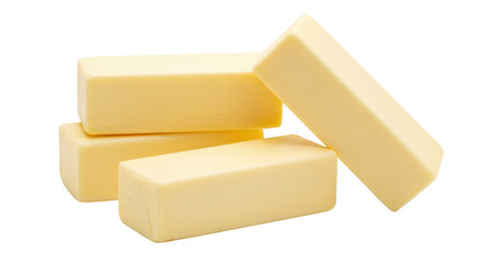 Isolated Butter Sticks