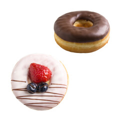 chocolate cake with strawberry