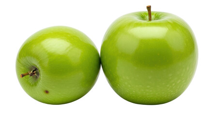 Isolated Green Apples