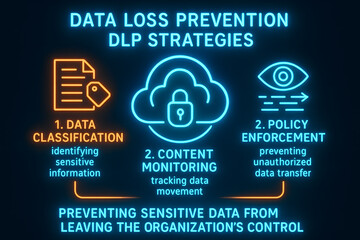 Data Loss Prevention Strategies with Encryption Protocols for Cybersecurity