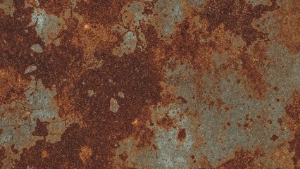 Antique rusty steel surface with grunge and vintage look