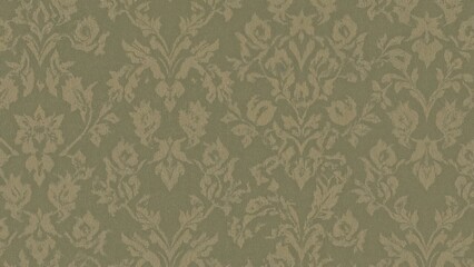 Classic damask design wallpaper