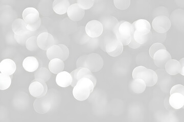Elegant light gray bokeh backdrop with gentle blur effect
