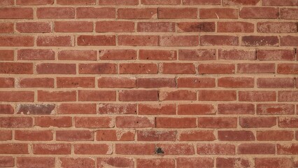 Obraz premium Weathered red brick wall texture