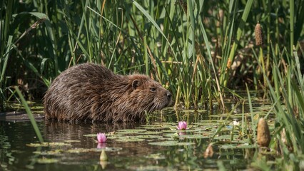 The natural engineer of the environment: an aquatic mammal in wetlands
