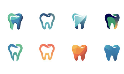 Tooth icon. Dental symbol. Teeth care vector illustration. Oral hygiene sign. Dentist clinic logo. Tooth health isolated concept. Toothache pictogram.