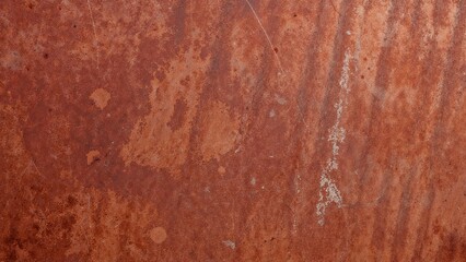 Vintage Metallic Silver with Rusted Red Hues