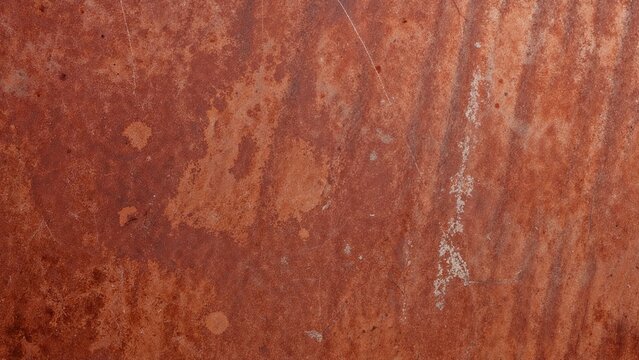 Vintage Metallic Silver with Rusted Red Hues