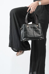 fancy ladies handbag purse isolated image with creative style lifestyle image 