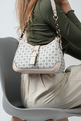 fancy ladies handbag purse isolated image with creative style lifestyle image 