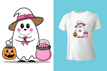 halloween t shirt design template on transparent background