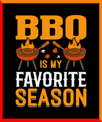 BBQ T-SHIRT DESIGN, VECTOR,PNG.EPS