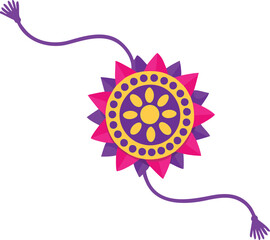 Colorful Rakhi Bracelet Vector