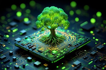 The Symbiotic Growth of Nature and Technology Harmonious Integration for a Sustainable Future