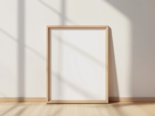 Wooden Picture Frame Mockup / 나무 액자 목업
