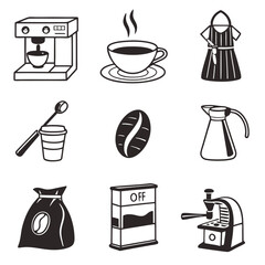 Simple Geometric Icon Set Vector Art Minimalist Style for UI and Graphic Design