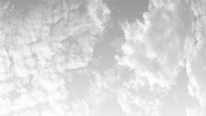 Black sky background with white clouds. twilight and Black colors. Black  pattern and black textured background. 