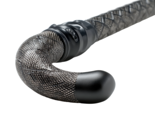 Hockey stick action ice rink sports equipment arena performance isolated on transparent background, png