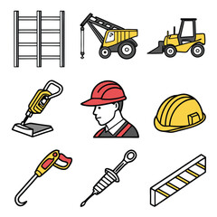 Simple Icon Vector Set Minimalist Line Vector Art Symbols for UI Design