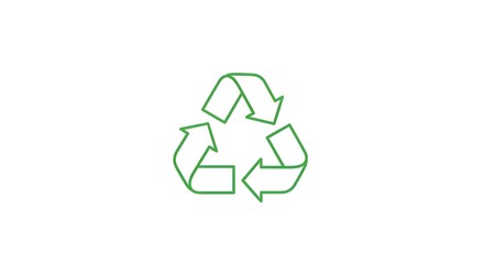 green recycle symbol