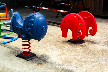 Colorful playground at Park