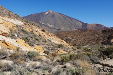  Las Cañadas mit Teide auf Teneriffa