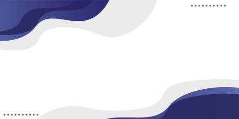 Blue WhiteTemplate Background with Gradient Concept