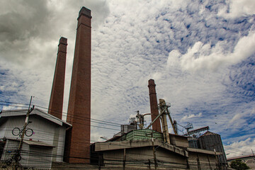 Giant chimney, bottom-up view