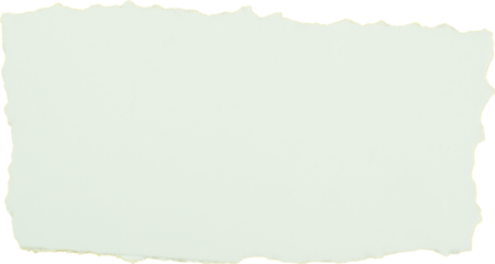 Soft pastel white torn paper texture background for elegant stationery design or artistic projects isolated on white transparent png background