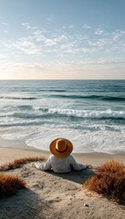 Obraz premium Coastal serenity
