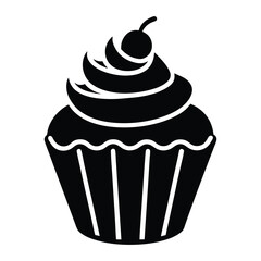 cupcake vector illustration
