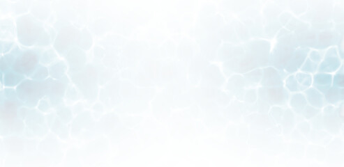 Realistic blue water texture PNG with natural light reflections soft ripples on the surface. Ideal for summer, pool, ocean, or aquatic-themed backgrounds and design projects.