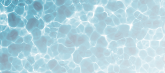 Water, white, transparent, ripple, wave PNG with clean splash and blue liquid shine. Summer bubble PNG on transparent background. Overlay for pool, swim, or natural surface design.