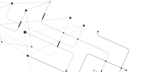 Vector High-tech technology background. Circuit board, Abstract modern digital science technology