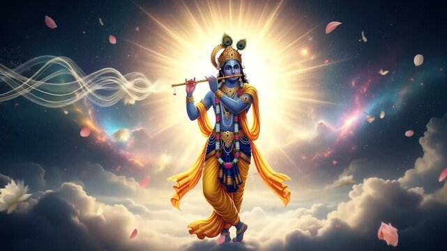 Krishna Divine Ascension