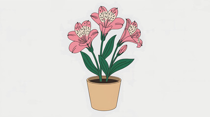 Upright Lily Pair