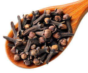 Harvesting cloves spice collection process spice farm food natural isolated on transparent background, png