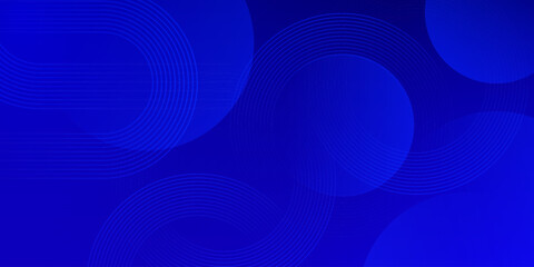 Modern blue abstract background with curved shapes, perfect for tech or digital themes.