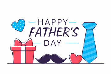 Happy Father's Day Greeting Card 