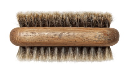 Brushing technique demonstration educational content clean environment top view isolated on transparent background, png