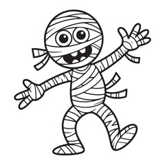 Bold and Easy Cozy Halloween Coloring Pages, Vector Illustration, Black and White, Halloween, Coloring Pages, Bold and Easy Halloween Printable, Halloween holiday, Cozy Halloween Coloring Page,