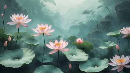 Elegant floral desktop wallpaper HD - premium botanical background