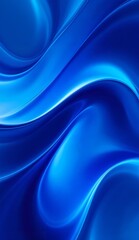 Dynamic Blue Abstract Waves