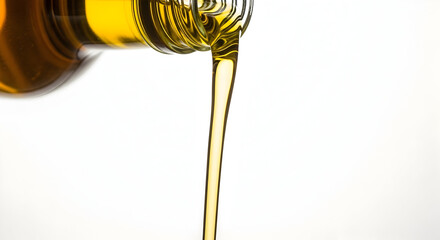 Premium Cooking Oil Pouring Pure Golden Liquid